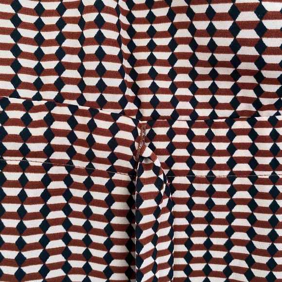Vero Moda Geometric Print Wrap Dress - Picture 5 of 5
